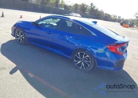 2018 Honda Civic Si из США, поврежденный, VIN 2HGFC1E55JH702194